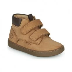 Chaussures Garçon Baskets montantes Shoo Pom PLAY DESERT SCRATCH Camel