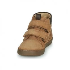 Chaussures Garçon Baskets montantes Shoo Pom PLAY DESERT SCRATCH Camel -Baskets mode Soldes 22869561 500 C