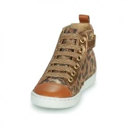 Chaussures Fille Baskets montantes Shoo Pom PLAY NEW JODLACE Léopard / Doré 6 Chaussures Fille Baskets montantes Shoo Pom PLAY NEW JODLACE Léopard / Doré -Baskets mode Soldes 22869565 500 C