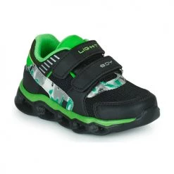 Chaussures Garçon Baskets basses Chicco CAVIT Noir / Vert