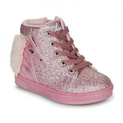 Chaussures Fille Baskets montantes Chicco FORTUNA Rose