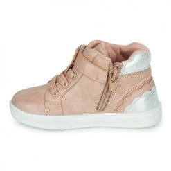 Chaussures Fille Baskets montantes Chicco FLAVIANA Rose -Baskets mode Soldes 22869735 500 D