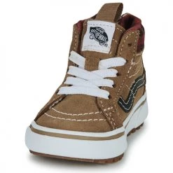 Chaussures Garçon Baskets montantes Vans TD SK8-HI ZIP MTE-1 Marron -Baskets mode Soldes 22873579 500 C