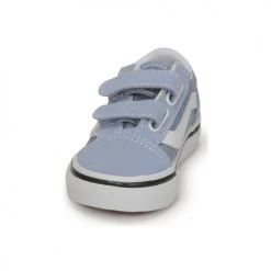 Chaussures Fille Baskets basses Vans TD OLD SKOOL V Bleu -Baskets mode Soldes 22873586 500 C