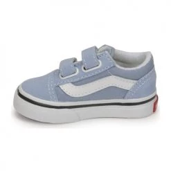 Chaussures Fille Baskets basses Vans TD OLD SKOOL V Bleu -Baskets mode Soldes 22873586 500 D