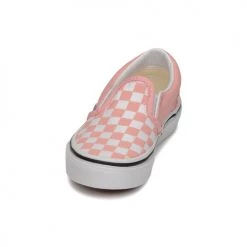 Chaussures Fille Baskets basses Vans UY CLASSIC SLIP-ON Rose -Baskets mode Soldes 22873589 500 C