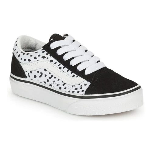 Chaussures Fille Baskets basses Vans UY OLD SKOOL Noir 1 Chaussures Fille Baskets basses Vans UY OLD SKOOL Noir