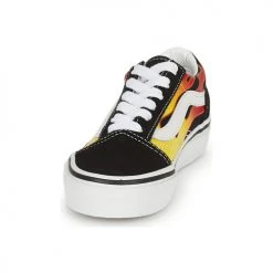 Chaussures Garçon Baskets basses Vans UY OLD SKOOL Noir / Jaune / Rouge 6 Chaussures Garçon Baskets basses Vans UY OLD SKOOL Noir / Jaune / Rouge -Baskets mode Soldes 22873593 500 C