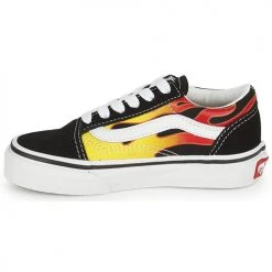 Chaussures Garçon Baskets basses Vans UY OLD SKOOL Noir / Jaune / Rouge 7 Chaussures Garçon Baskets basses Vans UY OLD SKOOL Noir / Jaune / Rouge -Baskets mode Soldes 22873593 500 D