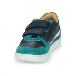 Chaussures Garçon Baskets basses Citrouille et Compagnie BETISE Bleu -Baskets mode Soldes 22929477 500 C