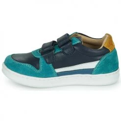 Chaussures Garçon Baskets basses Citrouille et Compagnie BETISE Bleu -Baskets mode Soldes 22929477 500 D