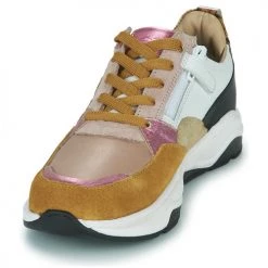 Chaussures Fille Baskets basses Citrouille et Compagnie COUCOU Rose -Baskets mode Soldes 22929482 500 C