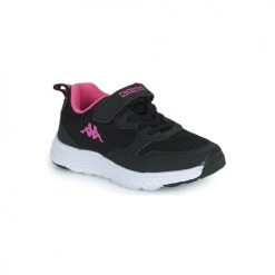Chaussures Fille Baskets basses Kappa DELVIS EV Noir / Rose