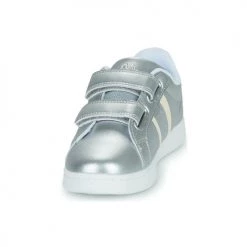 Chaussures Fille Baskets basses Kappa ALPHA 2V Argenté -Baskets mode Soldes 22935521 500 C