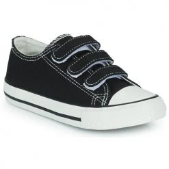 Chaussures Enfant Baskets basses Citrouille et Compagnie SAUTILLE Noir