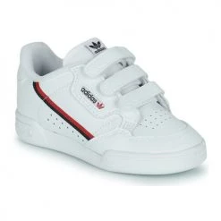 Chaussures Enfant Baskets basses adidas Originals CONTINENTAL 80 CF I Blanc / Rouge
