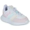 Chaussures Fille Baskets basses adidas Originals RETROPY F2 EL I Blanc / Pastel