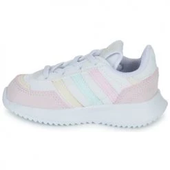 Chaussures Fille Baskets basses adidas Originals RETROPY F2 EL I Blanc / Pastel -Baskets mode Soldes 22969672 500 D