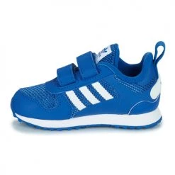 Chaussures Garçon Baskets basses adidas Originals ZX 700 HD CF I Bleu / Blanc -Baskets mode Soldes 22969675 500 D