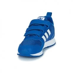 Chaussures Garçon Baskets basses adidas Originals ZX 700 HD CF C Bleu / Blanc -Baskets mode Soldes 22969689 500 C