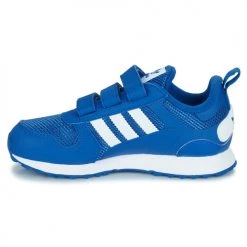 Chaussures Garçon Baskets basses adidas Originals ZX 700 HD CF C Bleu / Blanc -Baskets mode Soldes 22969689 500 D