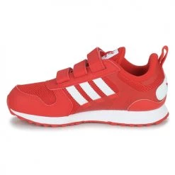 Chaussures Enfant Baskets basses adidas Originals ZX 700 HD CF C Rouge / Blanc -Baskets mode Soldes 22969690 500 D