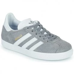 Chaussures Enfant Baskets basses adidas Originals GAZELLE C Gris