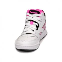 Chaussures Fille Baskets montantes Reebok Classic BB4500 COURT Blanc / Rose Léopard -Baskets mode Soldes 23083664 500 C
