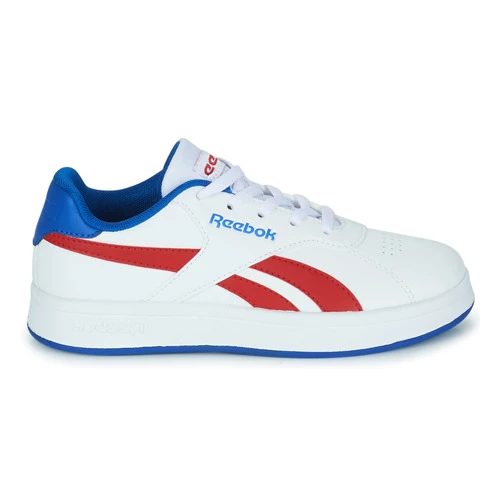Chaussures Garçon Baskets basses Reebok Classic REEBOK AM COURT Blanc / Rouge / Bleu 2 Chaussures Garçon Baskets basses Reebok Classic REEBOK AM COURT Blanc / Rouge / Bleu – Image 2