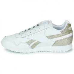 Chaussures Fille Baskets basses Reebok Classic REEBOK ROYAL CL JOG Blanc / Doré -Baskets mode Soldes 23083676 500 D