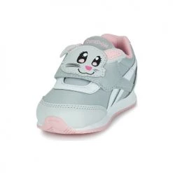 Chaussures Fille Baskets basses Reebok Classic REEBOK ROYAL CLJOG Gris / Rose -Baskets mode Soldes 23083683 500 C