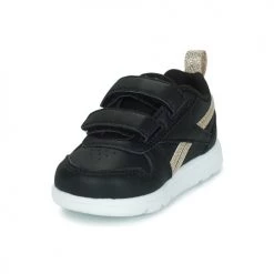 Chaussures Fille Baskets basses Reebok Classic REEBOK ROYAL PRIME Noir / Doré -Baskets mode Soldes 23083691 500 C