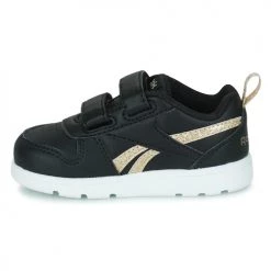 Chaussures Fille Baskets basses Reebok Classic REEBOK ROYAL PRIME Noir / Doré -Baskets mode Soldes 23083691 500 D