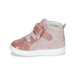 Chaussures Fille Baskets montantes Primigi BABY LIKE Rose -Baskets mode Soldes 23170297 500 D