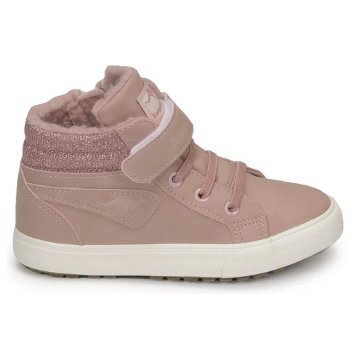 Chaussures Fille Baskets montantes Kangaroos KAVU III Rose 2 Chaussures Fille Baskets montantes Kangaroos KAVU III Rose – Image 2