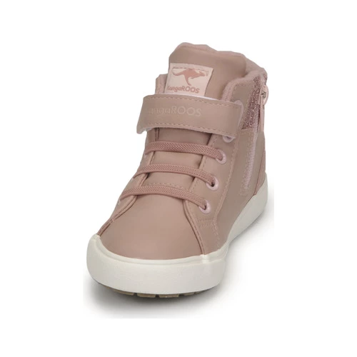 Chaussures Fille Baskets montantes Kangaroos KAVU III Rose 3 Chaussures Fille Baskets montantes Kangaroos KAVU III Rose – Image 3
