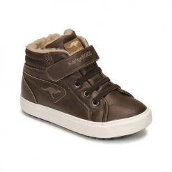 Chaussures Enfant Baskets montantes Kangaroos KAVU III Marron