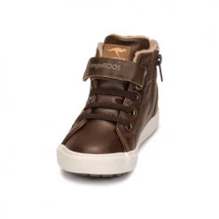 Chaussures Enfant Baskets montantes Kangaroos KAVU III Marron -Baskets mode Soldes 23456090 500 C
