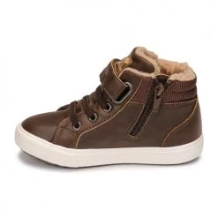 Chaussures Enfant Baskets montantes Kangaroos KAVU III Marron -Baskets mode Soldes 23456090 500 D