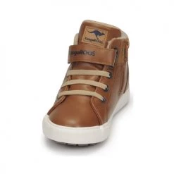 Chaussures Enfant Baskets montantes Kangaroos KAVU III Cognac -Baskets mode Soldes 23456091 500 C