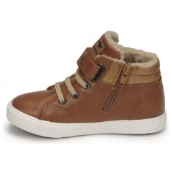 Chaussures Enfant Baskets montantes Kangaroos KAVU III Cognac -Baskets mode Soldes 23456091 500 D