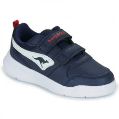 Chaussures Garçon Baskets basses Kangaroos K-ICO V Marine / Blanc