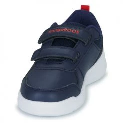 Chaussures Garçon Baskets basses Kangaroos K-ICO V Marine / Blanc -Baskets mode Soldes 23456105 500 C