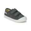 Chaussures Enfant Baskets basses Victoria BLUCHER LONA DOS VELCROS Anthracite