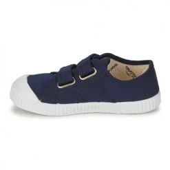 Chaussures Enfant Baskets basses Victoria BLUCHER LONA DOS VELCROS Marine -Baskets mode Soldes 281162 500 D