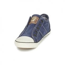 Chaussures Garçon Baskets basses Mustang SHAYAN Jean -Baskets mode Soldes 2943452 500 C