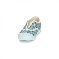 Chaussures Fille Baskets basses Citrouille et Compagnie RIVIALELLE Bleu / Multicolore -Baskets mode Soldes 2989440 500 C