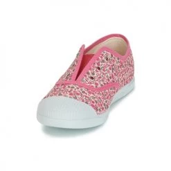 Chaussures Fille Baskets basses Citrouille et Compagnie RIVIALELLE Rose / Multicolore -Baskets mode Soldes 2989443 500 C