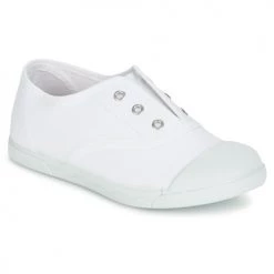 Chaussures Enfant Baskets basses Citrouille et Compagnie RIVIALELLE Blanc