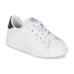 Chaussures Fille Baskets basses Victoria DEPORTIVO BASKET PIEL KID Blanc